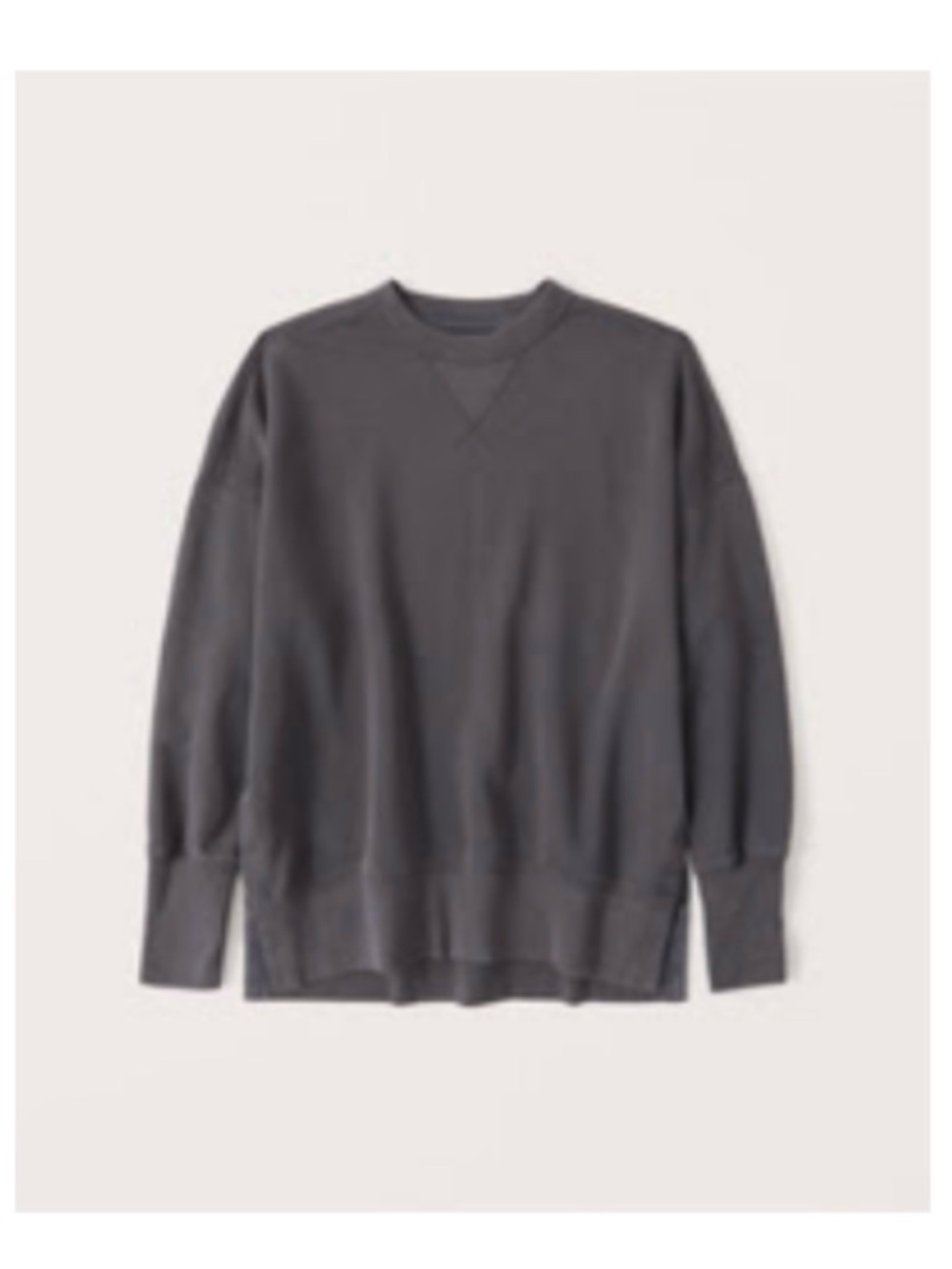 Abercrombie Charcoal Crewneck Sweater